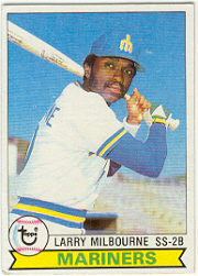 1979 Topps Baseball Cards      199     Larry Milbourne